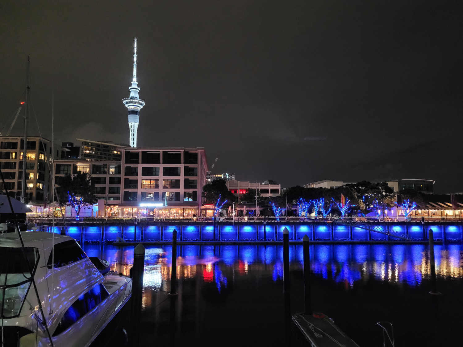 Hafen in Auckland