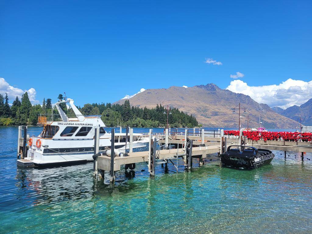 Der Hafen in Queenstown