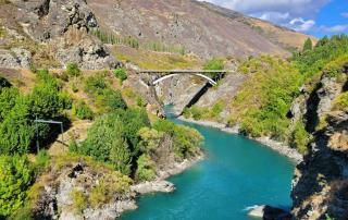 Kawarau Bridge nahe Queenstown: Ursprungsstätte des Bungee-Jumpings
