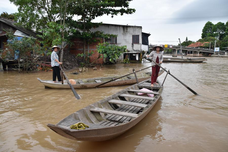 Bootsfahrt auf dem Mekong Delta