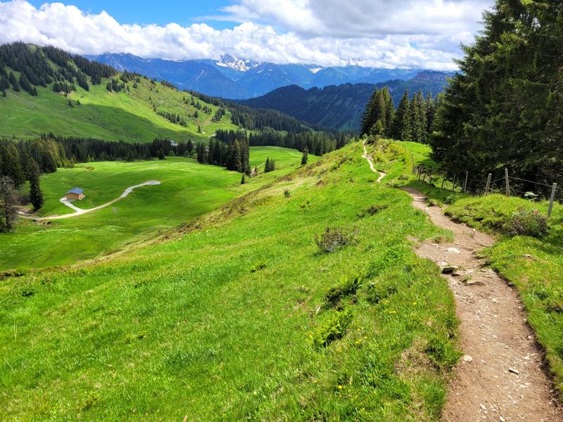 Riederbergpass: Wanderung zum Riedberger Horn