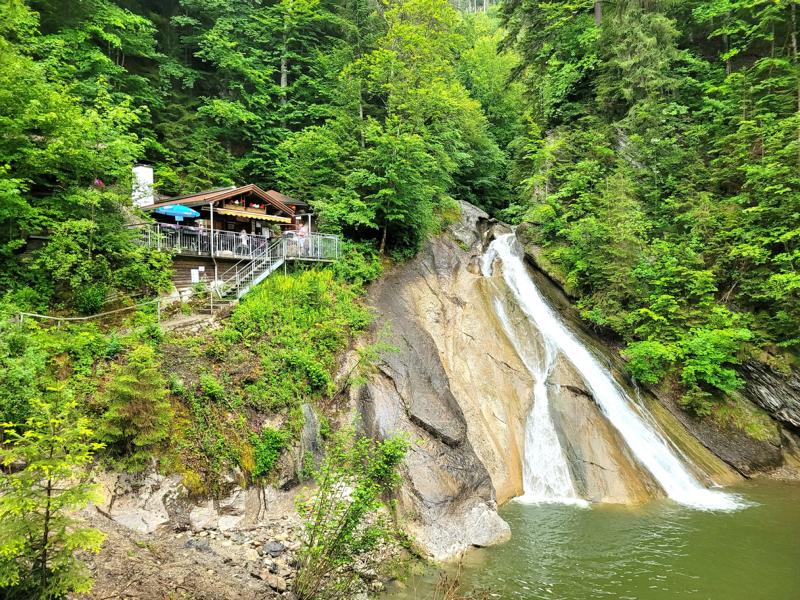 Wasserfall in der Starzlachklamm