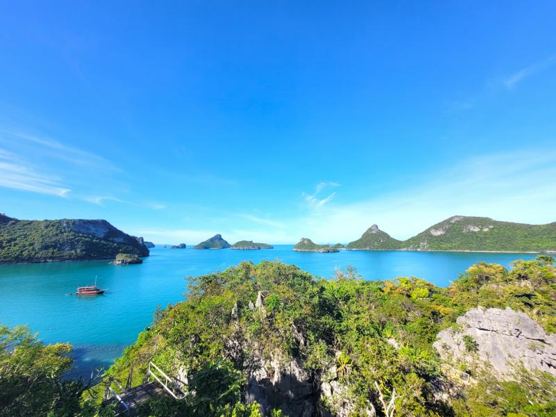 Panorama über den Ang Thong Nationalpark