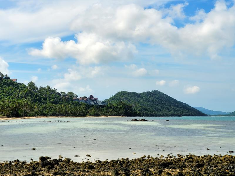 Koh Samuis Küste auf dem Weg in den Ang Thong Nationalpark