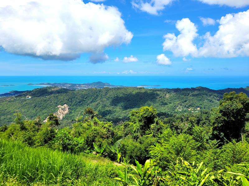 Mountain Jungle: Panorama-Aussicht über Koh Samui