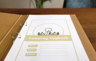 Camping-Logbuch Vorlage zum Ausdrucken