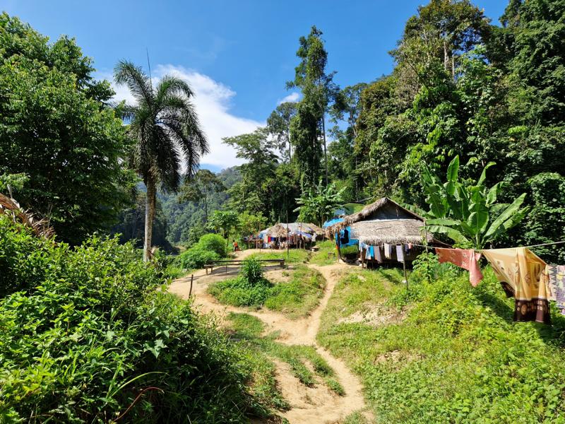 Dorf der Orang Asil