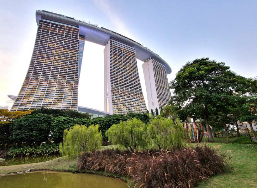 Marina Bay Sands Hotel in Singapur Marina Bay Sands Hotel in Singapur