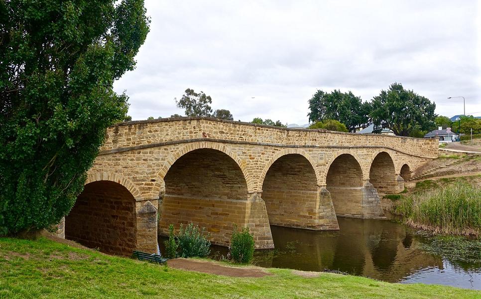 Die Richmond Bridge in Tasmanien Die Richmond Bridge in Tasmanien