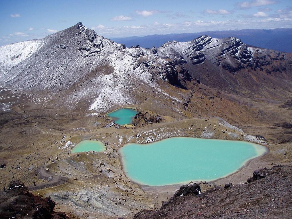 Tongariro Alpine Crossing Wanderung in Neuseeland