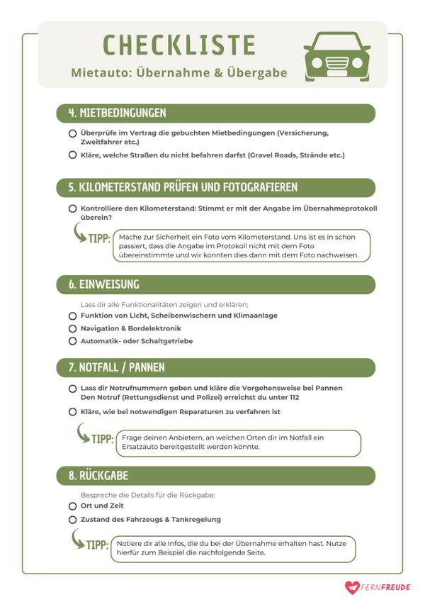 Auto mieten auf La Gomera: Checkliste für den Download