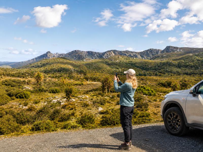Lake St. Clair Nationalpark in Tasmanien