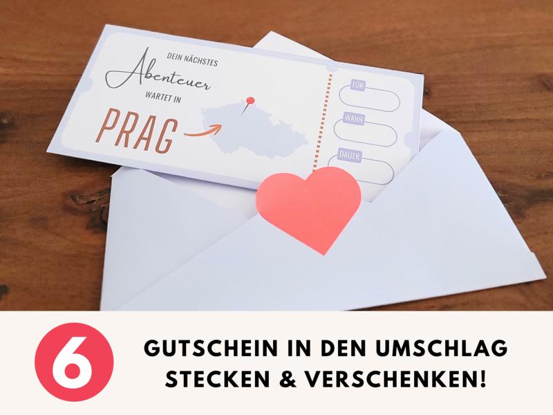 Prag-Gutschein: Ideen zum Selbermachen