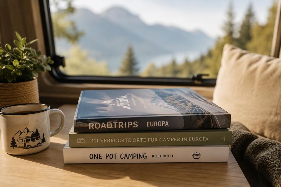 Geschenk für Campingfreunde: Bücher