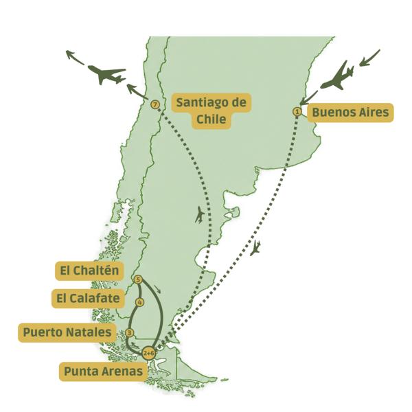 patagonien-rundreise-2-wochen-mietwagen Reiseroute: Patagonien-Rundreise 2 Wochen