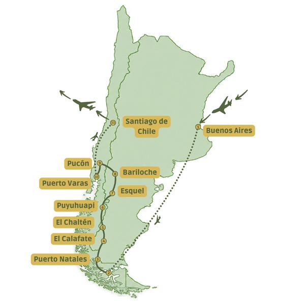 patagonien-rundreise-3-wochen-mietwagen Patagonien-Rundreise: 3 Wochen Route