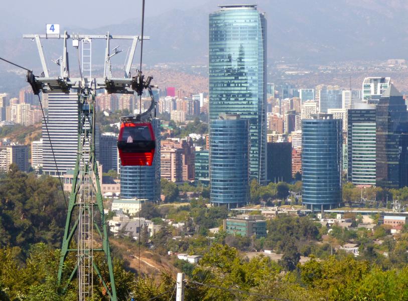santiago-de-chile Santiago de Chile: Seilbahn