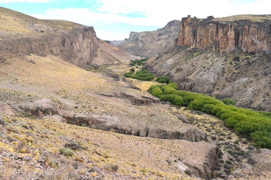 Schlucht des Río Pinturas