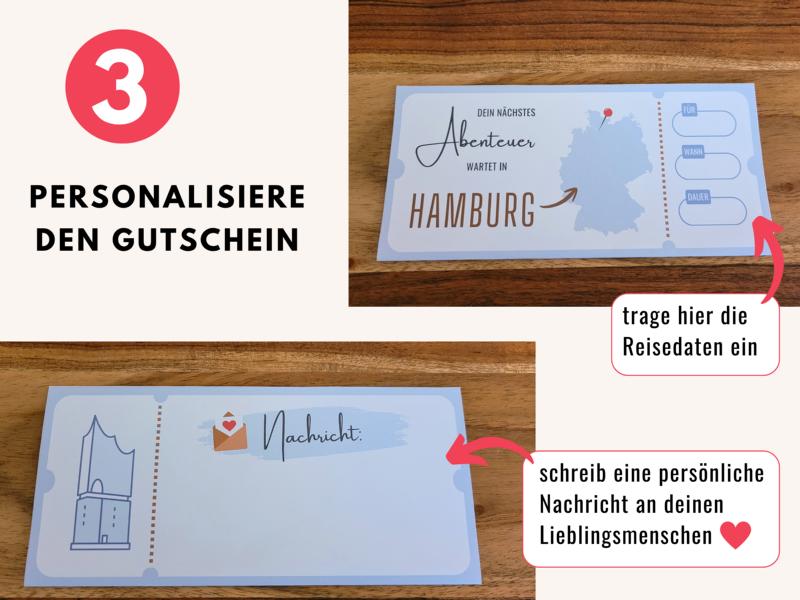 Hamburg-Gutschein personalisieren
