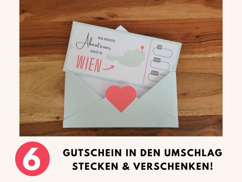 Wien-Gutschein: Ideen zum Selbermachen