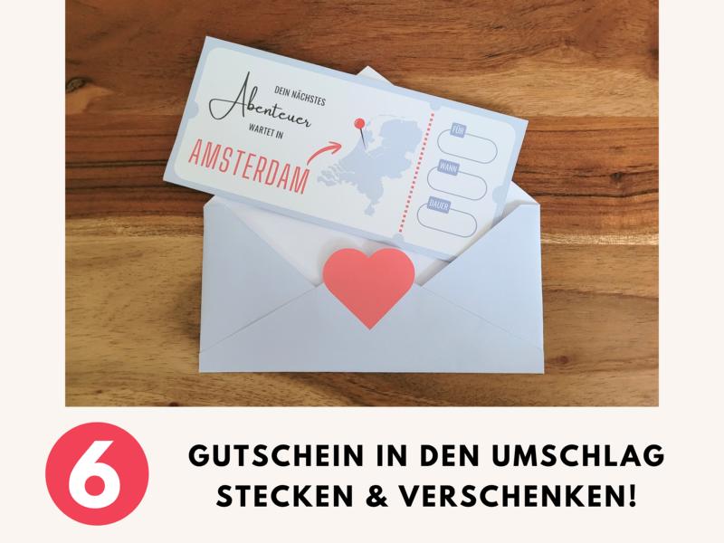 Amsterdam-Gutschein: Ideen zum Selbermachen