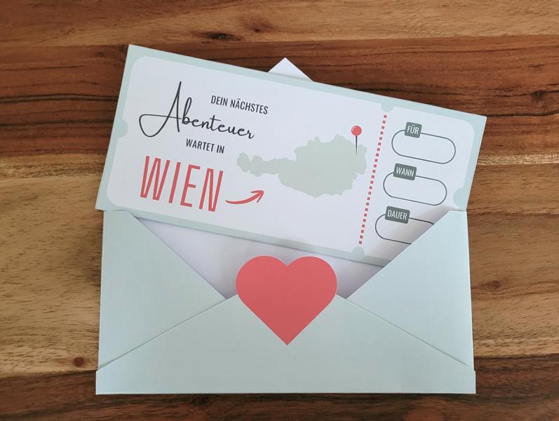 wien-gutschein-reise-pdf Geldgeschenk für Wien basteln